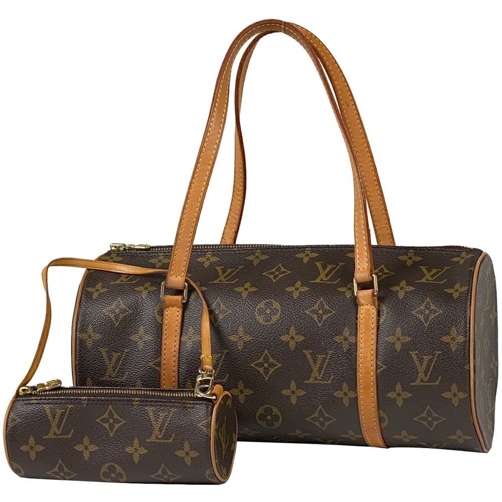 Louis Vuitton Papillon Barrel Bag Monogram Brown